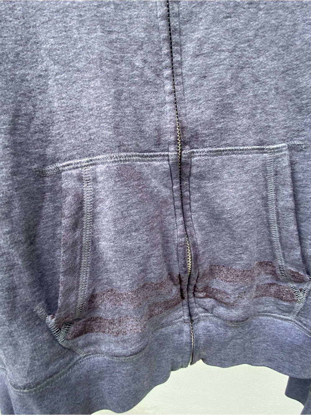 Y2K Victoria’s Secret Grey Love Pink Sequin Full Zip Hoodie Size XS - Picture 3 of 9
